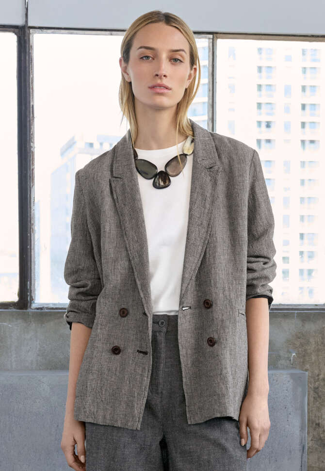 Double-breasted jacket, Monochrome, completeTheLook