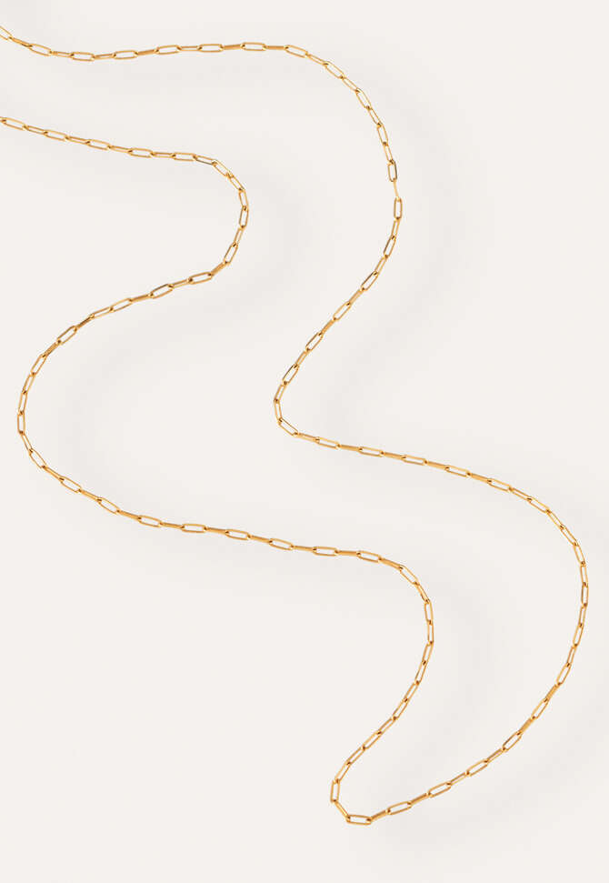 Fine chain necklace, Gold, completeTheLook