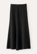 Knitted skirt, Washed black, webstill
