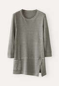 Jersey tunic, Soft grey, webstill