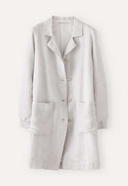 Long jacket, Ice grey, webstill