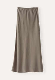 Bias-cut skirt, Khaki taupe, webstill