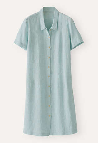 Short shirt-dress, Pale mint, webstill