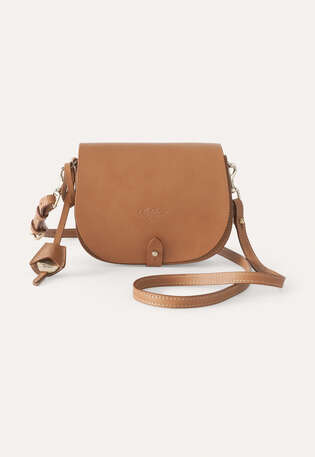 Small satchel bag, Pale tan, webstill