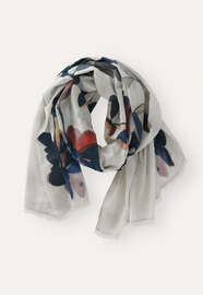 Printed pareo, Grey midnight, webstill