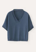 V-neck sweater, Dark cornflower, webstill