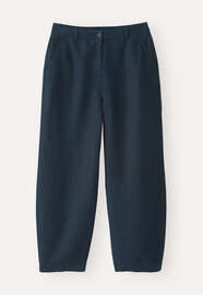 Barrel-leg trousers, Midnight, webstill