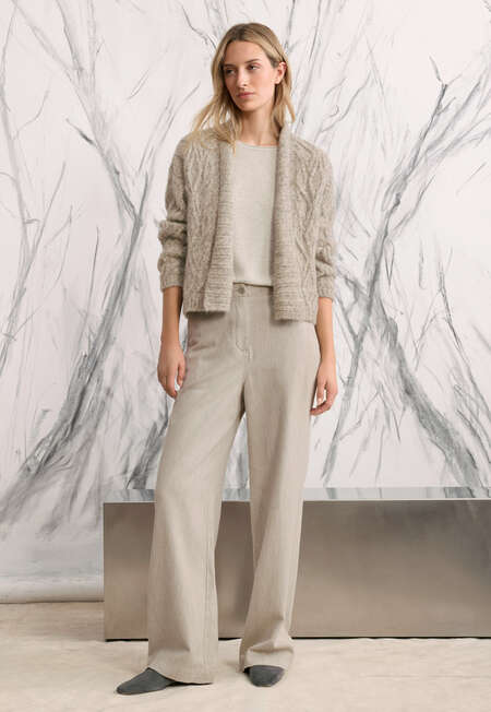Straight-leg trousers, Fawn, completeTheLook