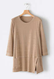 Jersey tunic, Pink clay, webstill