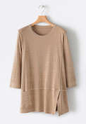 Jersey tunic, Pink clay, webstill