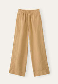 Relaxed wide-leg trousers, Ochre sand, webstill