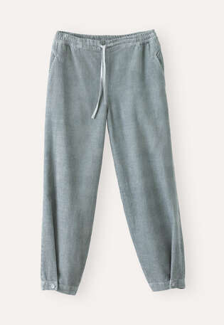 Tapered trousers, Duck-egg blue, webstill