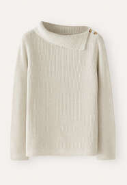 Collared sweater, Grey cream, webstill