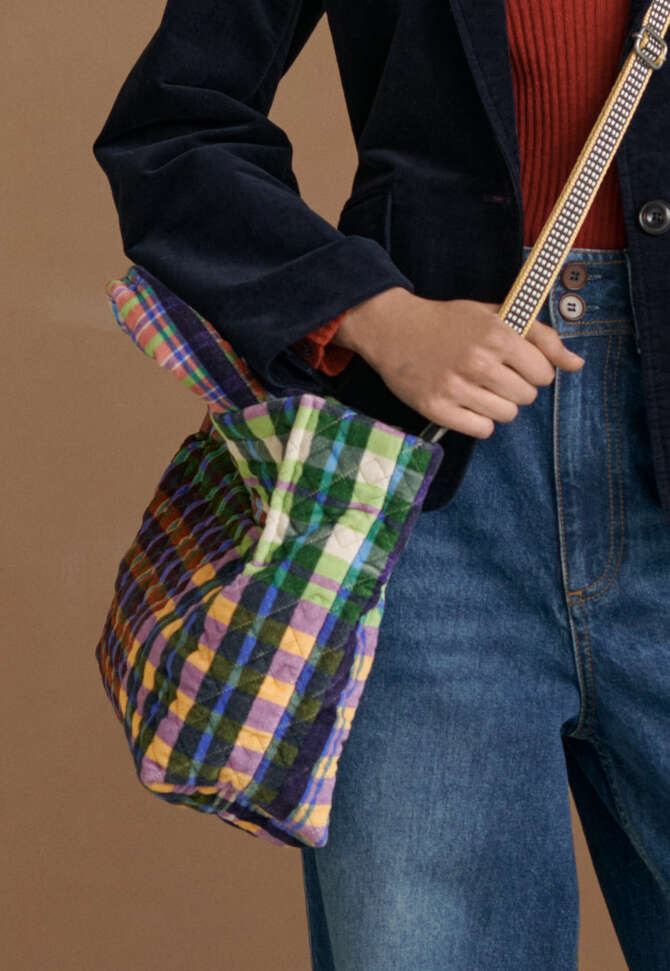 Padded bag, Forest lavender, completeTheLook