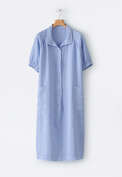 Short-sleeve dress, Pale conrflower, webstill