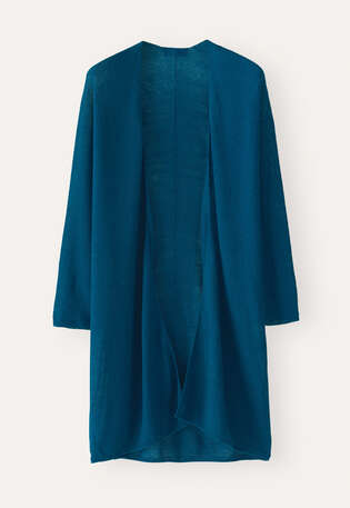 Edge-to-edge cardigan, Bright teal, webstill