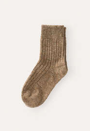 Donegal socks, Fawn brown, webstill
