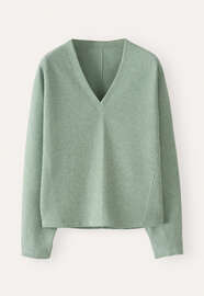 V-neck top, Aqua mint, webstill