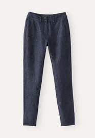Slim tapered trousers, Dark denim, webstill