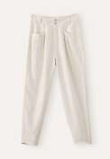 Tapered trousers, Ecru, webstill