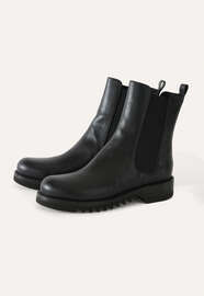 Ankle boots, Black, webstill