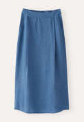 Panelled skirt, Indigo, webstill