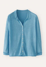 Collared cardigan, Ocean, webstill