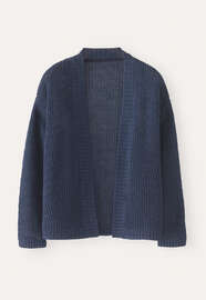 Edge-to-edge cardigan, Blue black, webstill