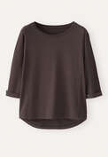 Panelled top, Dark chocolate, webstill
