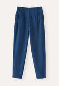 Tapered trousers, Blue black, webstill