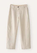 Barrel-leg trousers, Ecru grey, webstill