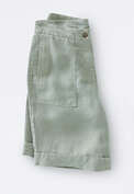 Relaxed shorts, Aqua sage, webstill