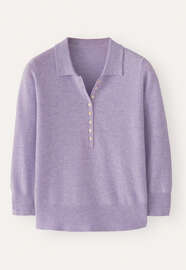 Collared sweater, Soft lavender, webstill