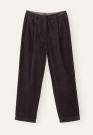 Pleat-front trousers, Cocoa, webstill