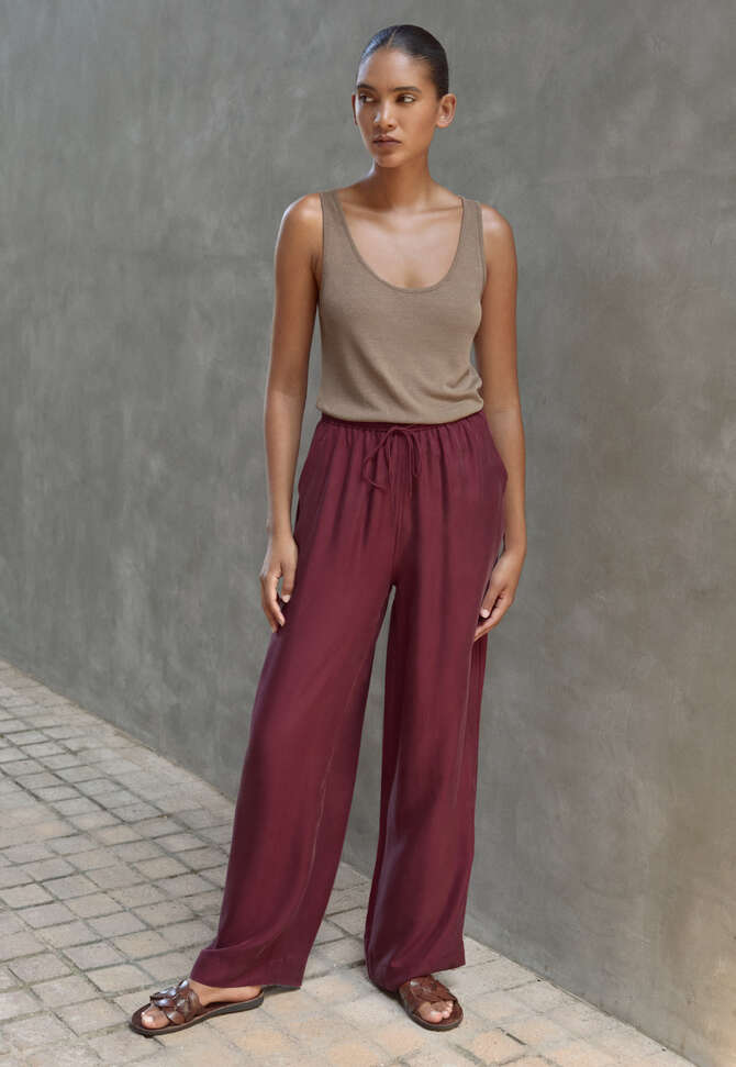 Ribbed vest, Taupe, completeTheLook