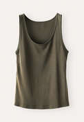 Ribbed vest, Forest, webstill