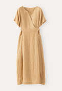 Tie-back dress, Amber, webstill