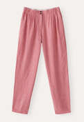 Tapered trousers, Red coral, webstill