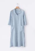Striped shirtdress, Chambray, webstill
