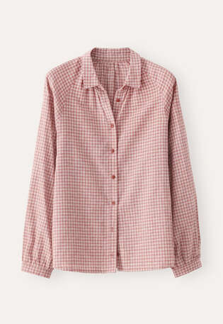 Checked shirt, Red cream, webstill