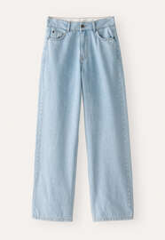 Straight-leg jeans, Pale wash, webstill