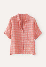 Short-sleeve shirt, Red coral, webstill