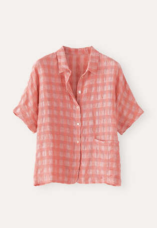 Short-sleeve shirt, Red coral, webstill