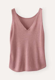 Knitted vest, Pink blush, webstill