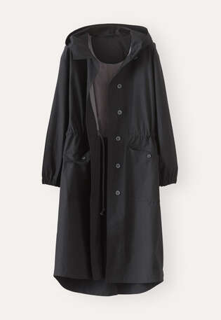 Raincoat, Black, webstill
