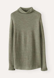 High-neck sweater, Soft fern, webstill