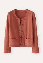 Jersey jacket, Chilli orange, webstill