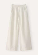 Wide-leg trousers, Ecru, webstill