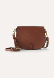 Small satchel bag, Coffee, webstill