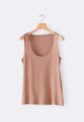 Simple vest, Tuscan rose, webstill